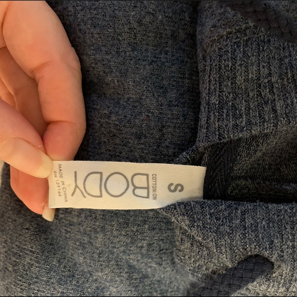 Navy Blue Cotton On: Body Hoodie - Picture 3 of 3